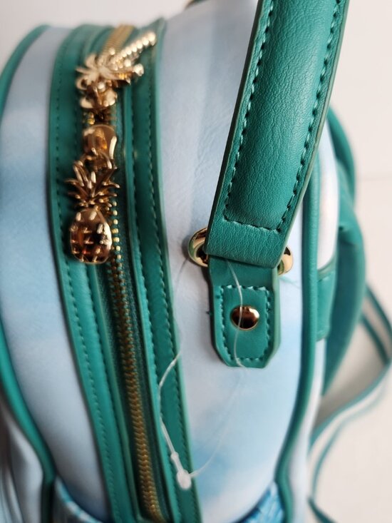 Our Universe Disney Stitch with Angel Heart Pineapple Mini Backpack Embroidered main image 10